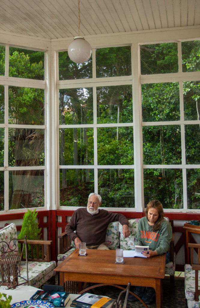 Interior de la casa de Javier Ozores.